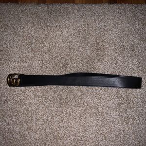 Gucci belt (Black & Gold) Womens